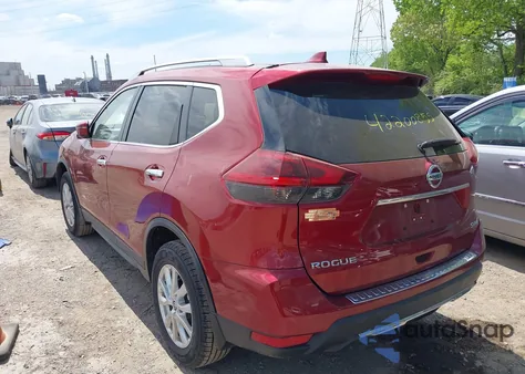 2018 Nissan Rogue Sv из США, поврежденный, VIN 5N1AT2MV9JC841632